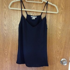 H&M Navy Blue Camisole, Size 2 NWOT